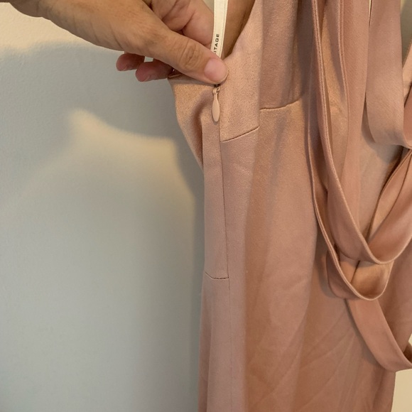 Halston Heritage Women’s Strappy Slip Dress Size 4 Blush Pink - Picture 8 of 16